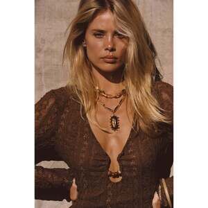 Moonbeam Gold Statement Necklace Size O/SO/S